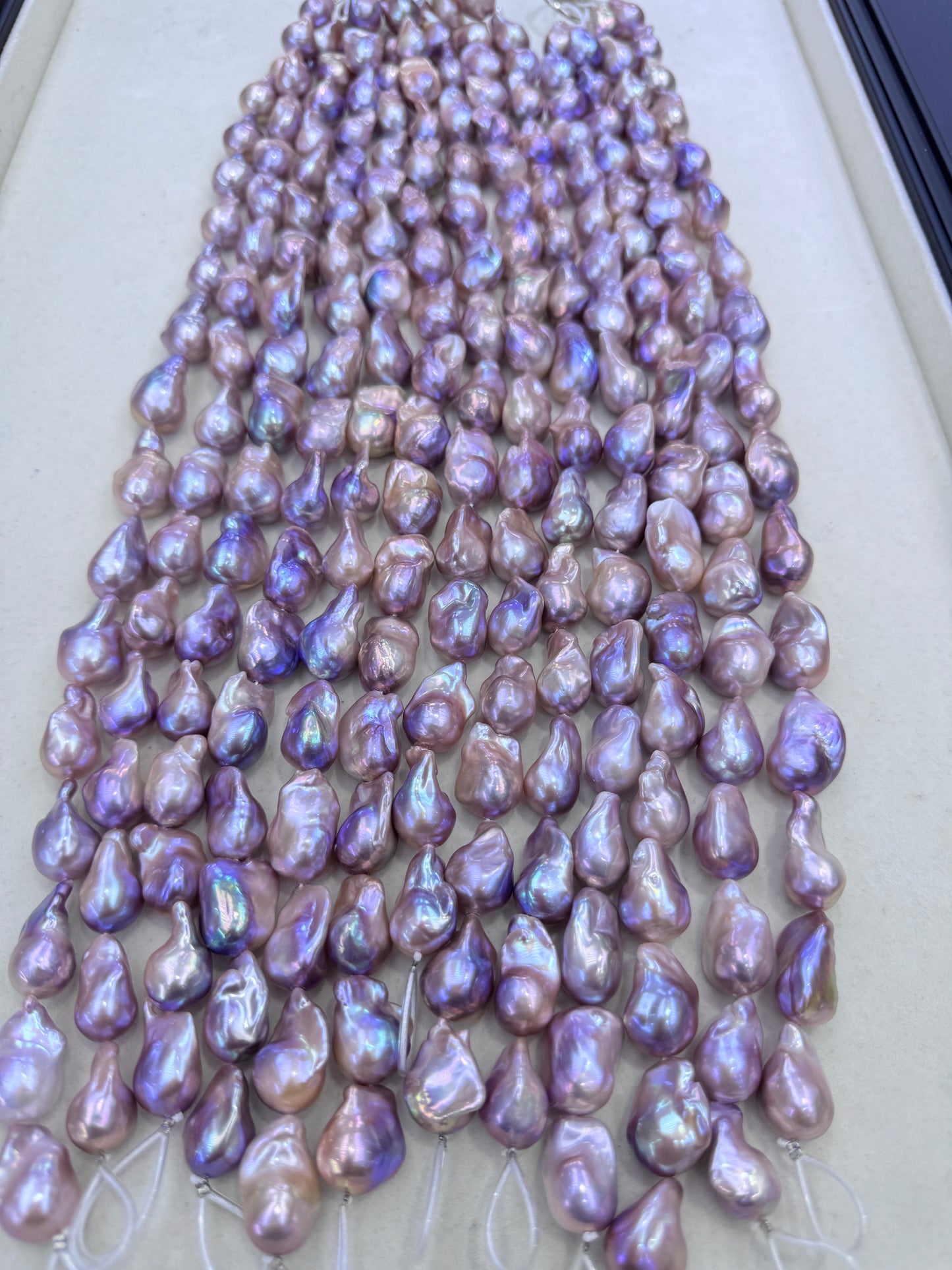 Top quality baroque pearls pairs and strands wholesale