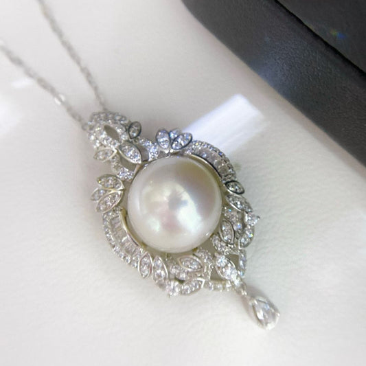 High quality white color Edison pearl pendant