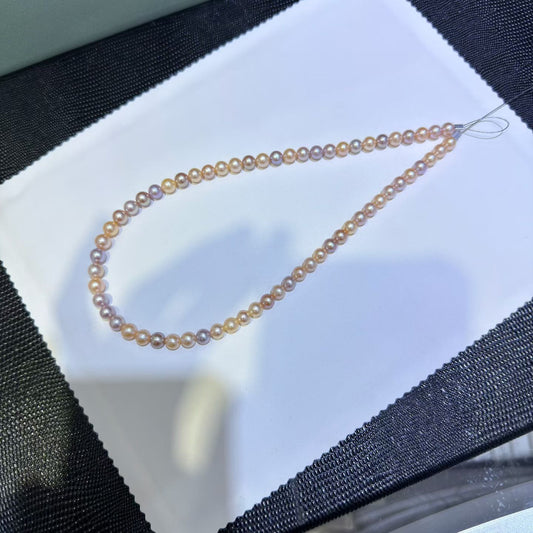 High quality candy color freshwater pearls necklace