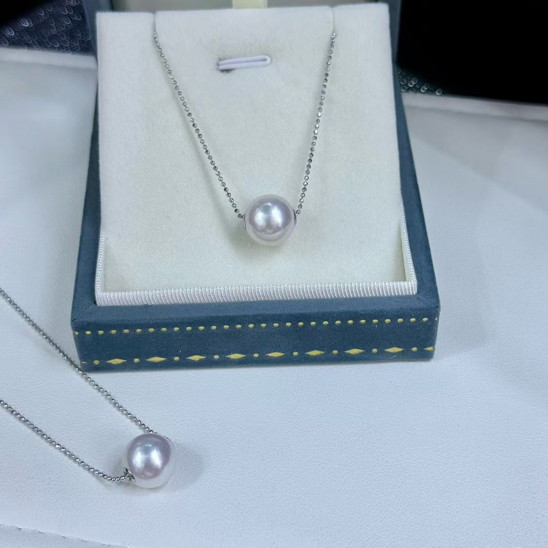 High quality aurora white color Edison pearl pendant