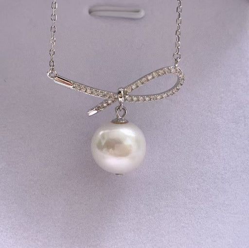 High quality aurora white color Edison pearl pendant