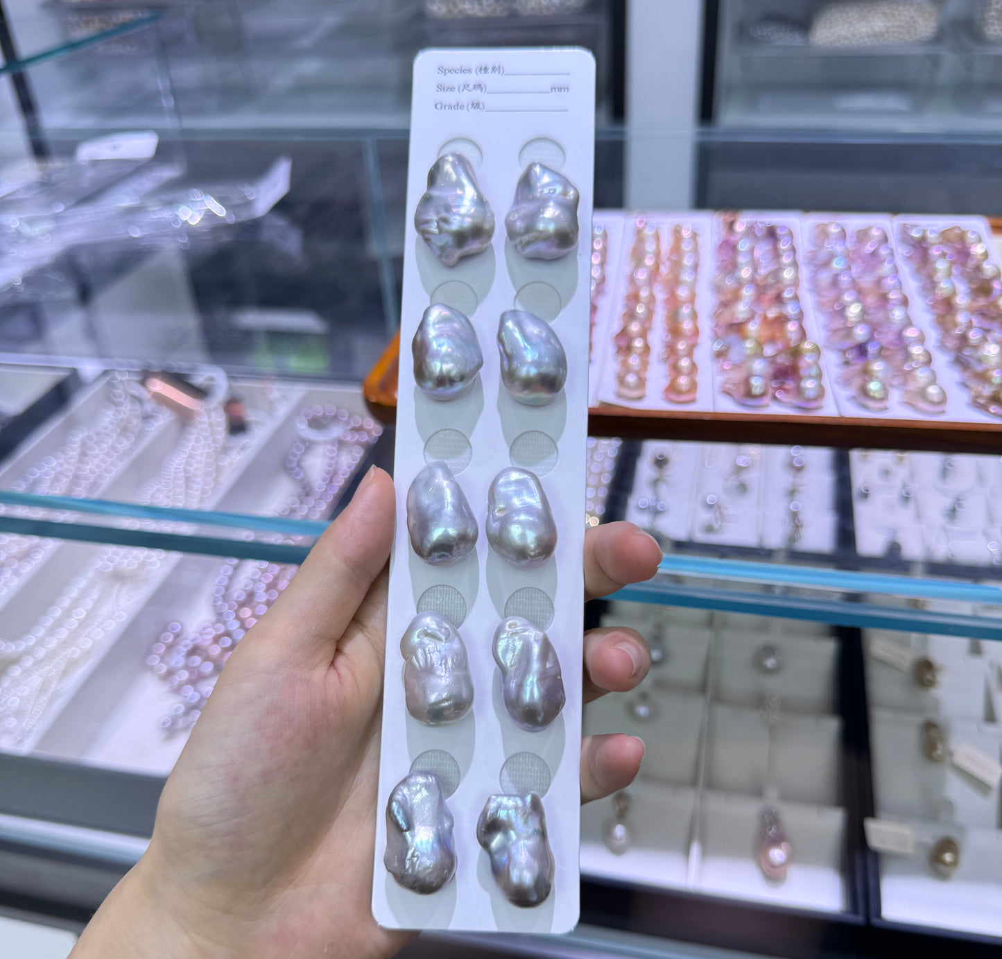 Top quality baroque pearls pairs and strands wholesale