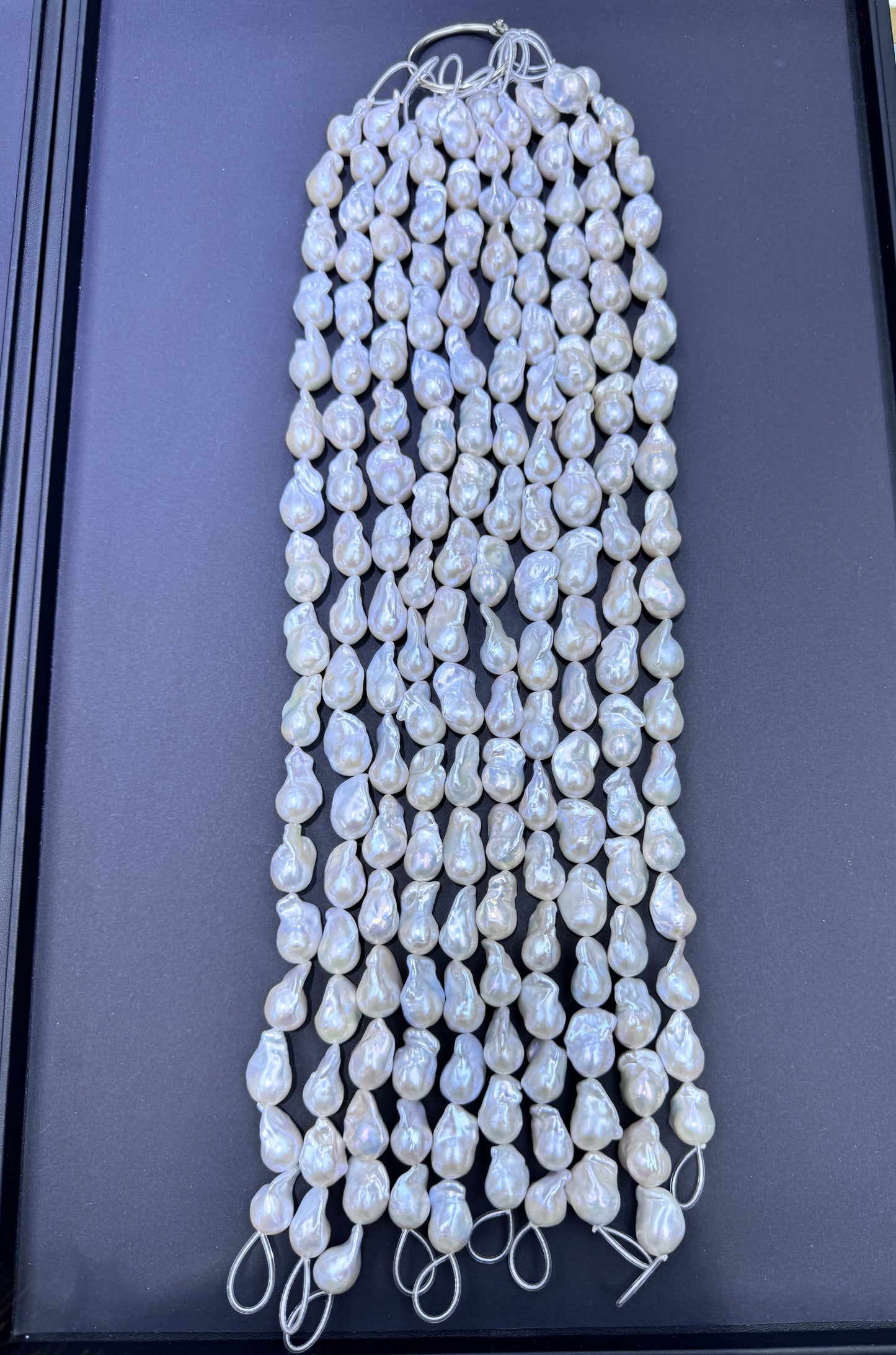 Top quality baroque pearls pairs and strands wholesale